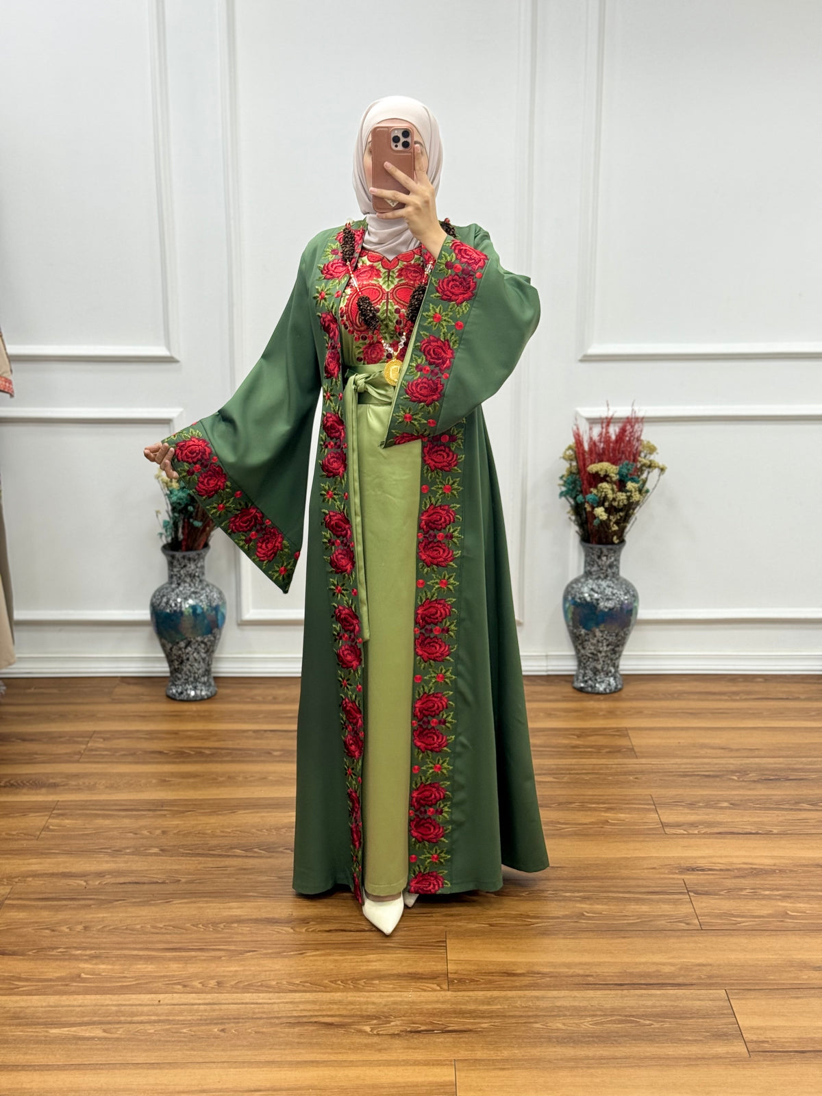 Elegant Two-Piece Thoub