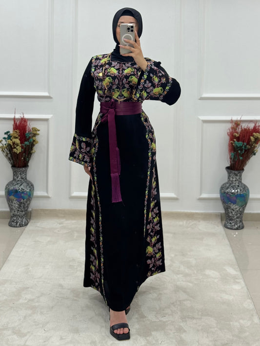 Roses Thoub - Purple