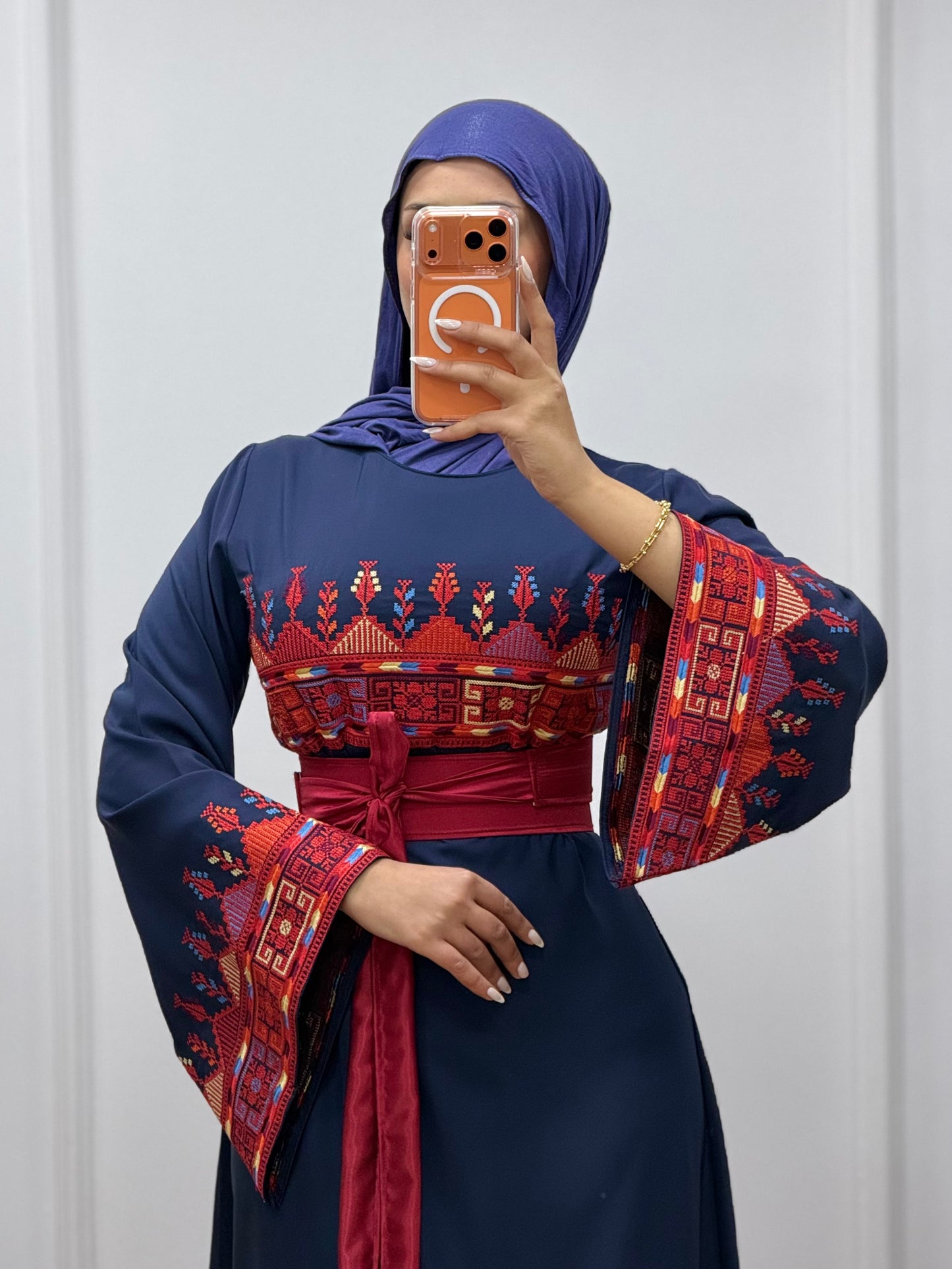 Simple Luxe Thoub - Navy Blue