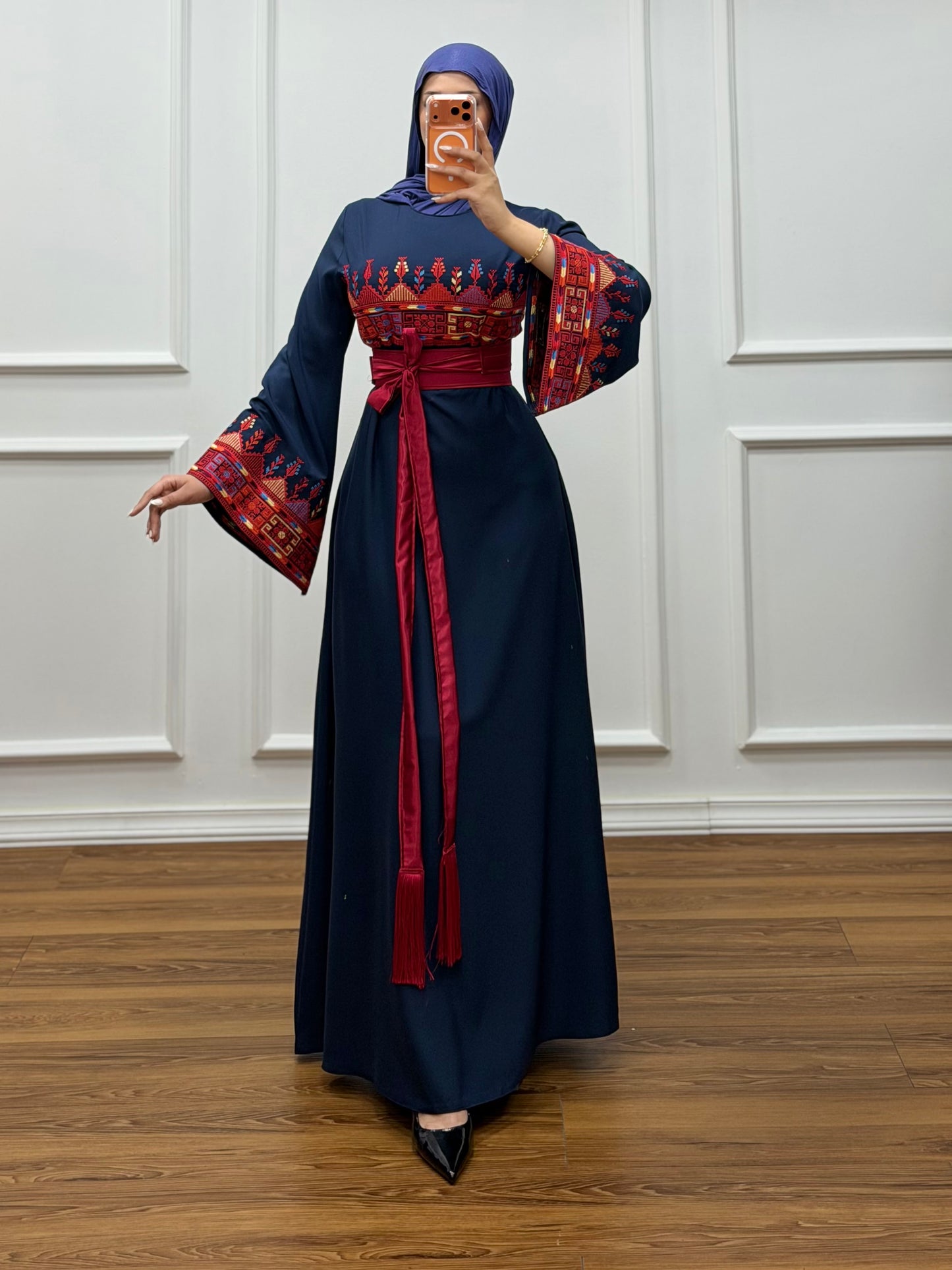 Simple Luxe Thoub - Navy Blue