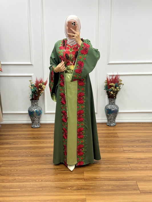 Elegant Two-Piece Thoub