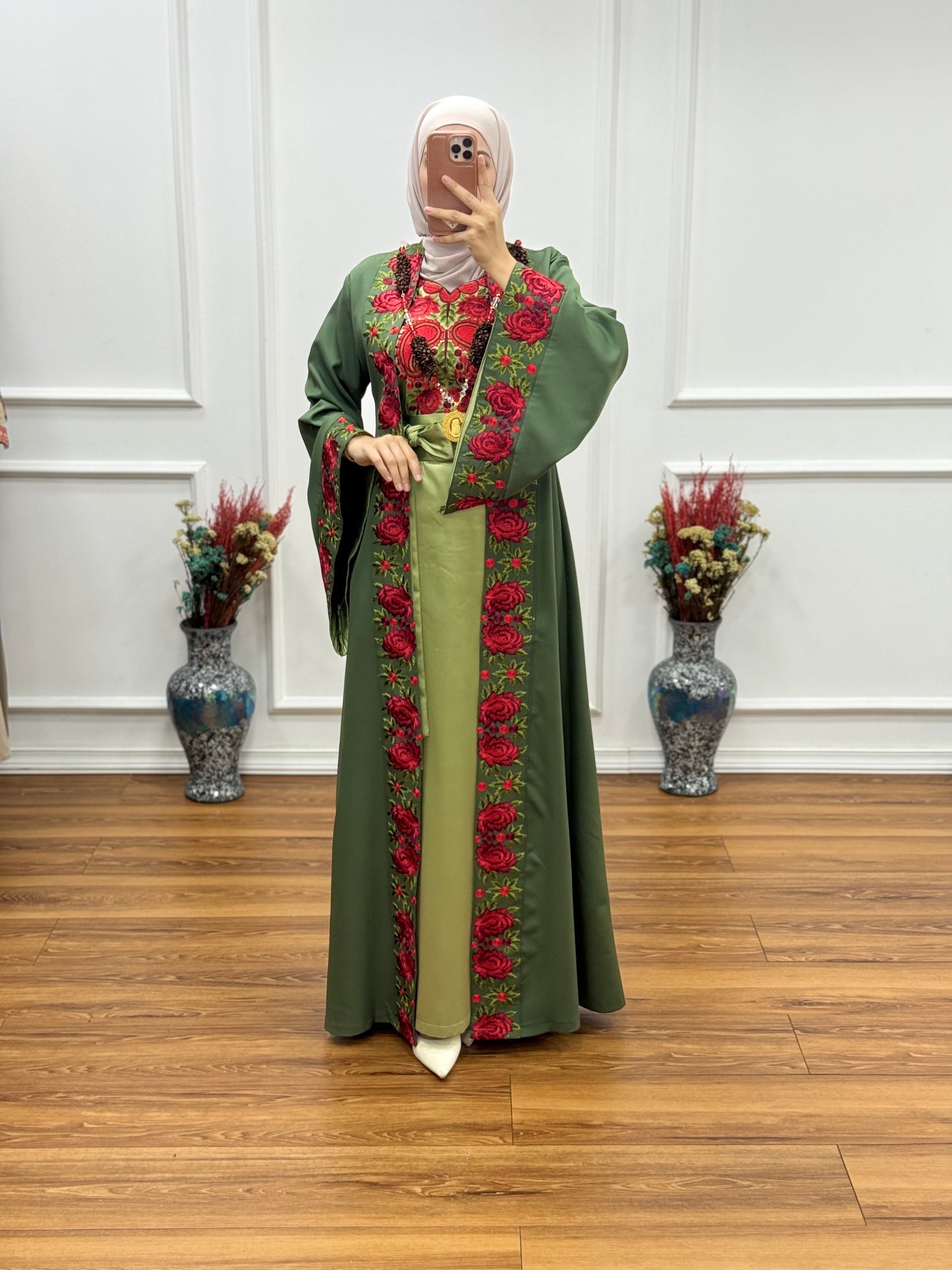 Elegant Two-Piece Thoub