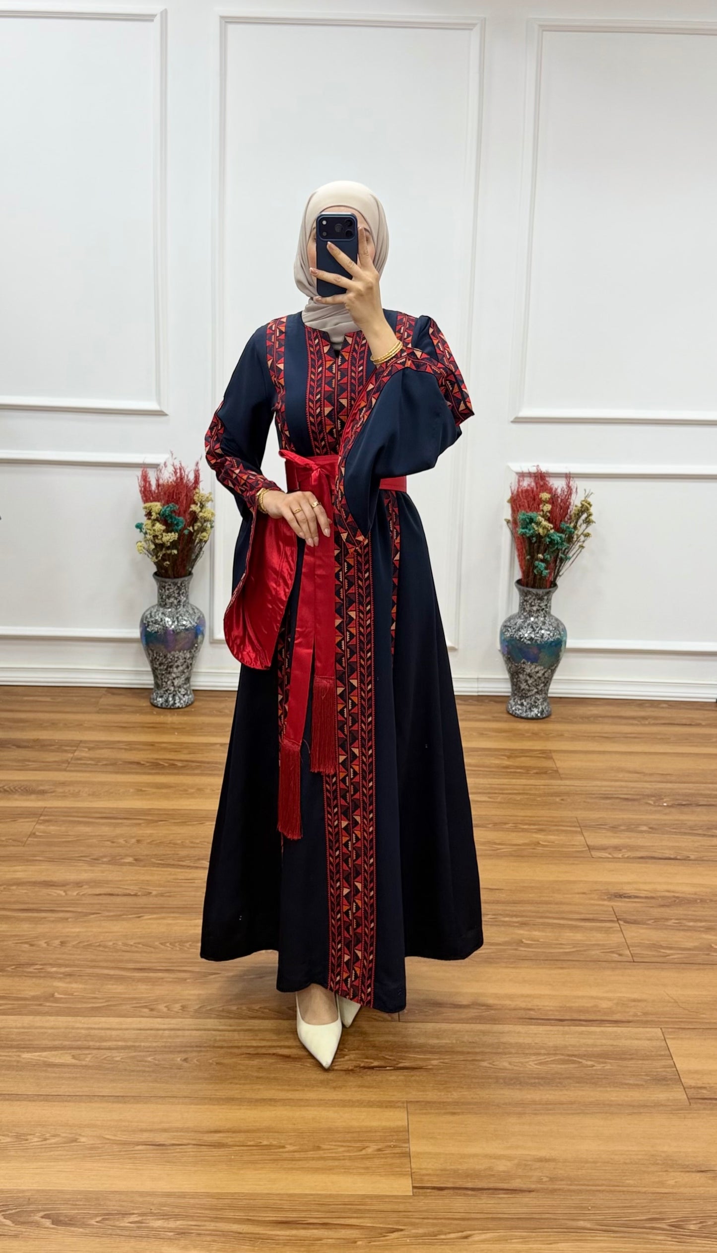 Modren Roots Thoub - Navy Blue