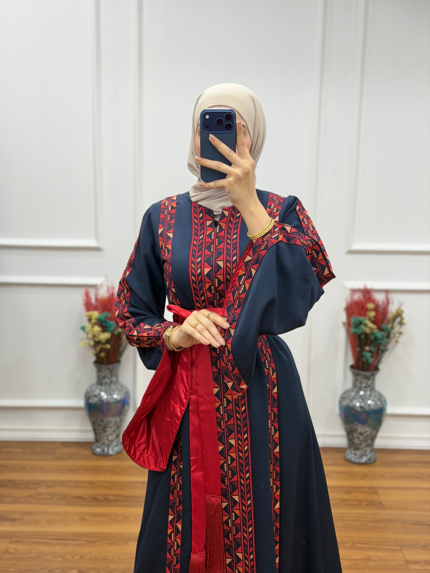 Modren Roots Thoub - Navy Blue