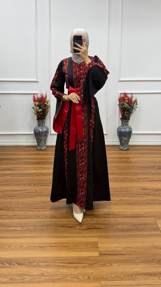 Modren Roots Thoub - Black