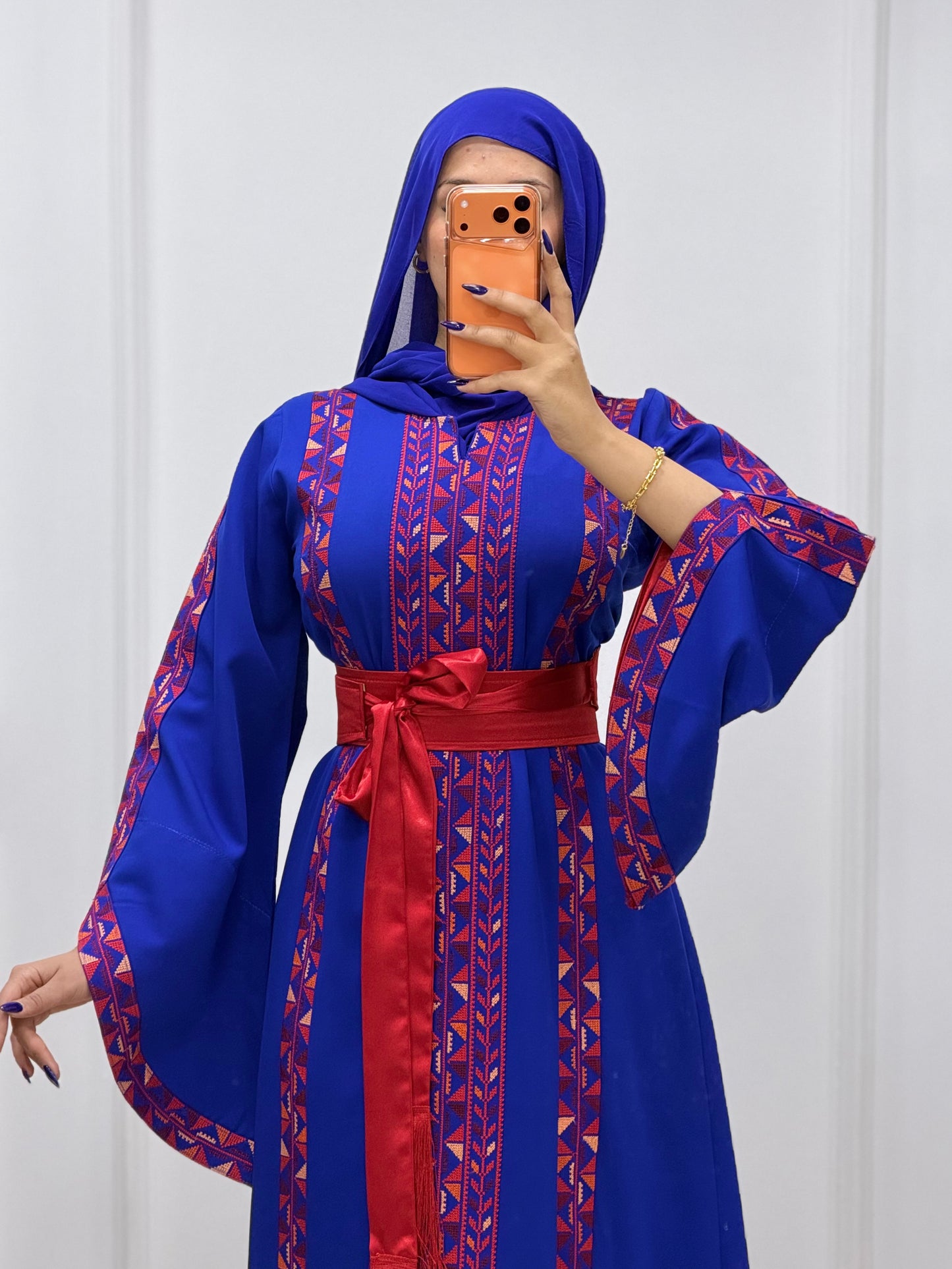 Modren Roots Thoub - Royal Blue