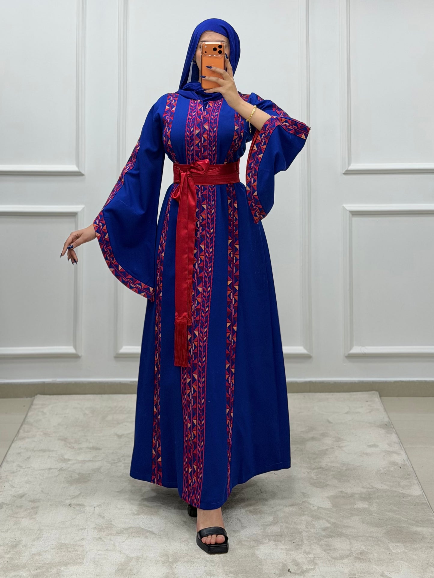 Modren Roots Thoub - Royal Blue